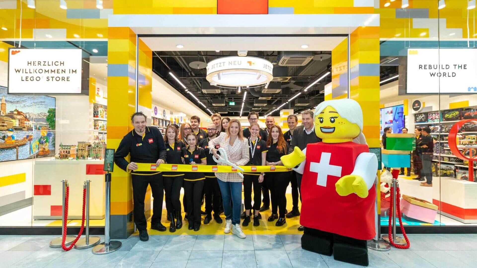 LEGO Store Eröffnung Zürich