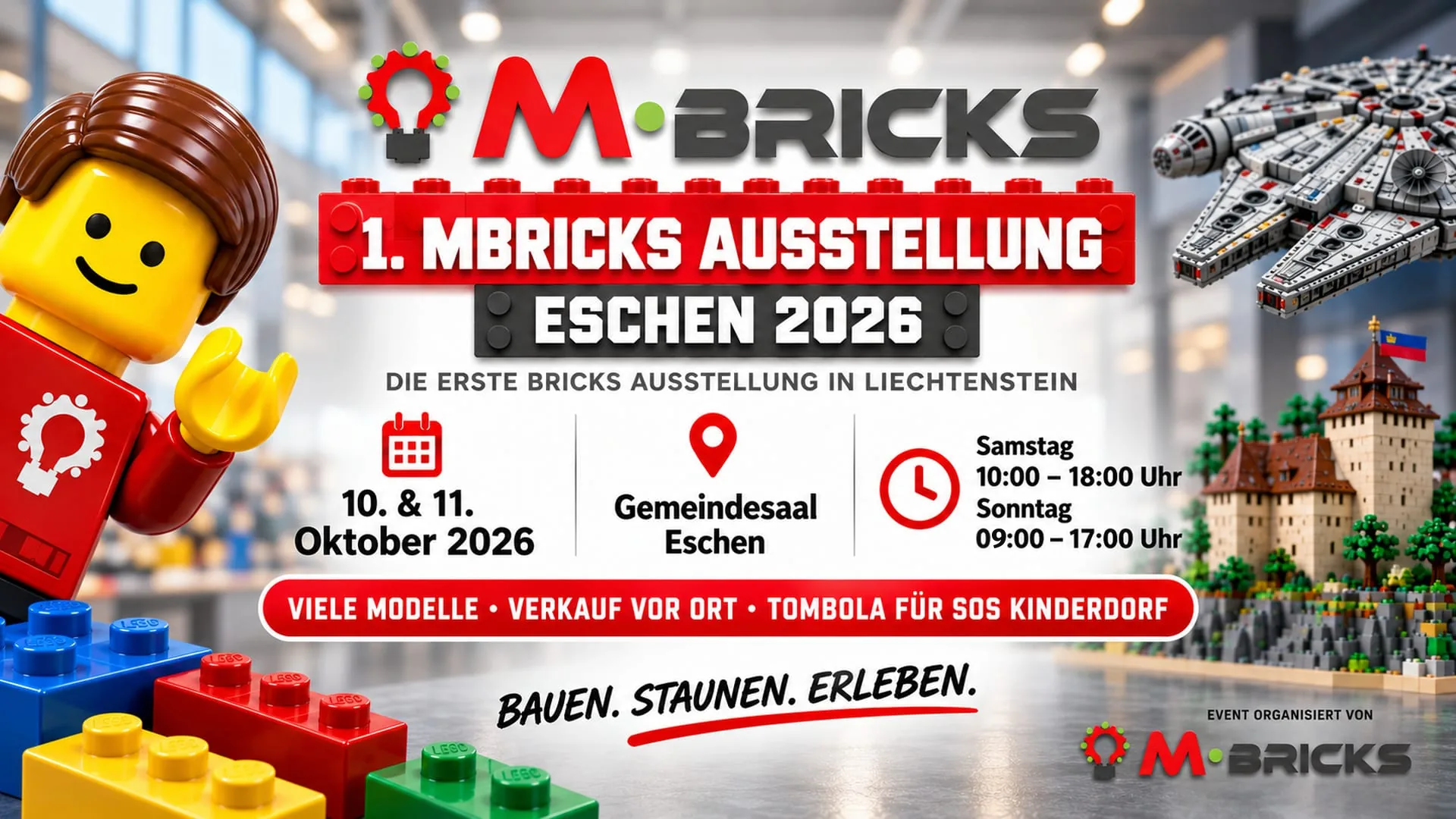 1. Mbricks-Ausstellung in Liechtenstein 2026