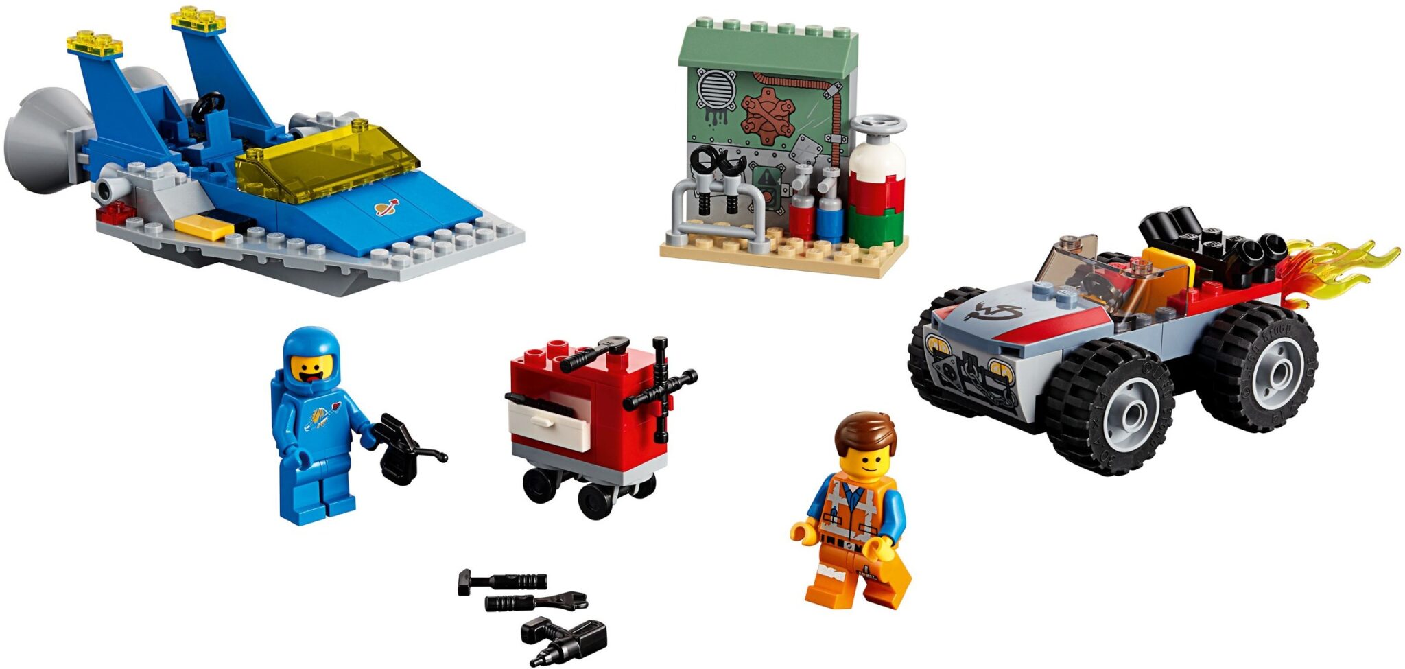 Emmet and Benny’s ‚Build and Fix‘ Workshop!