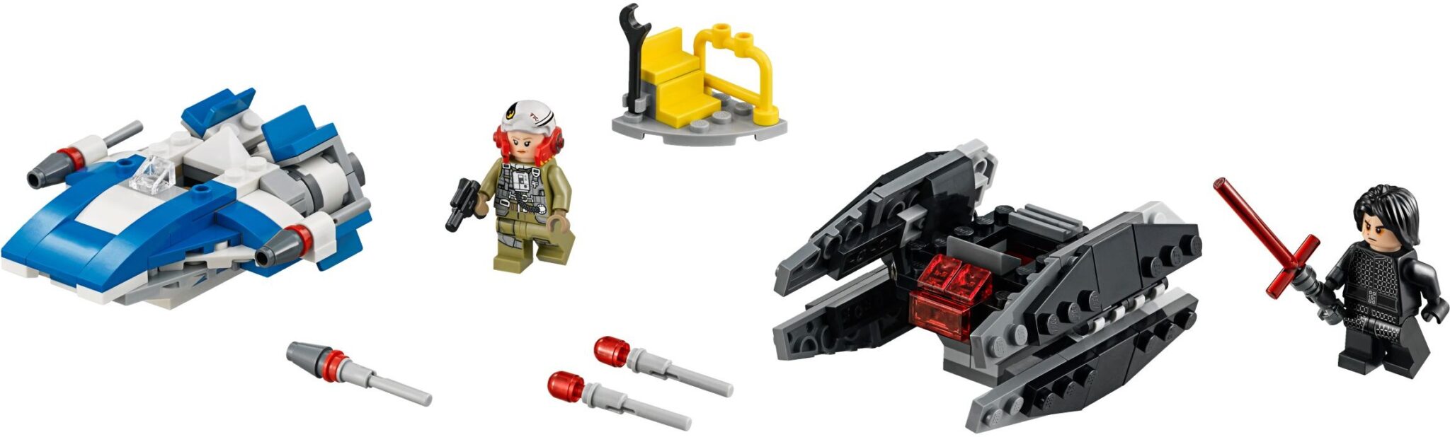 A-Wing vs. TIE Silencer Microfighters