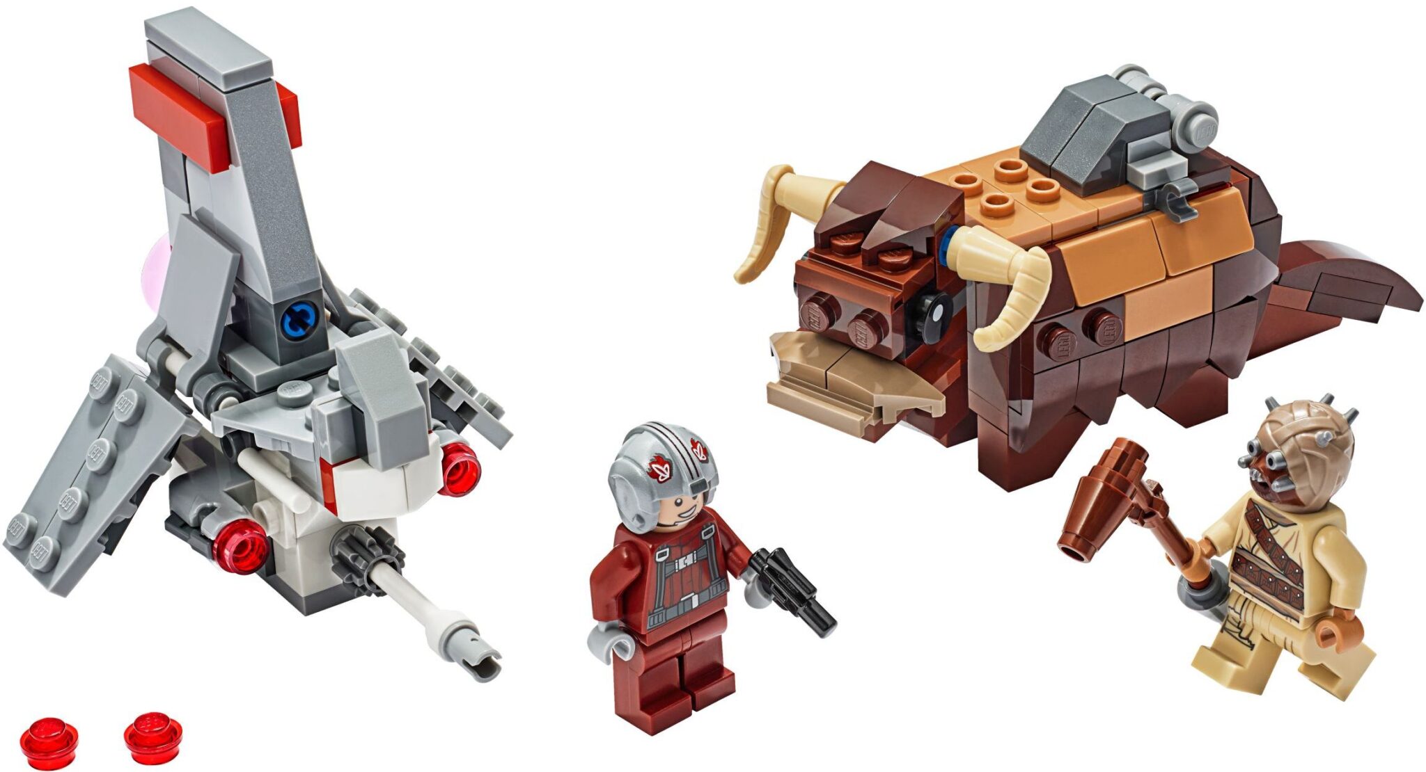 T-16 Skyhopper vs Bantha Microfighters