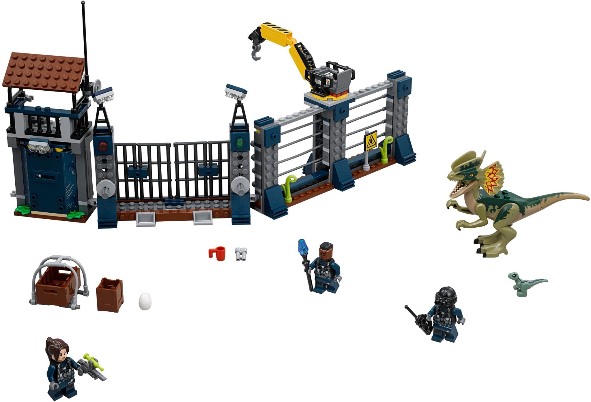 Dilophosaurus Outpost Attack