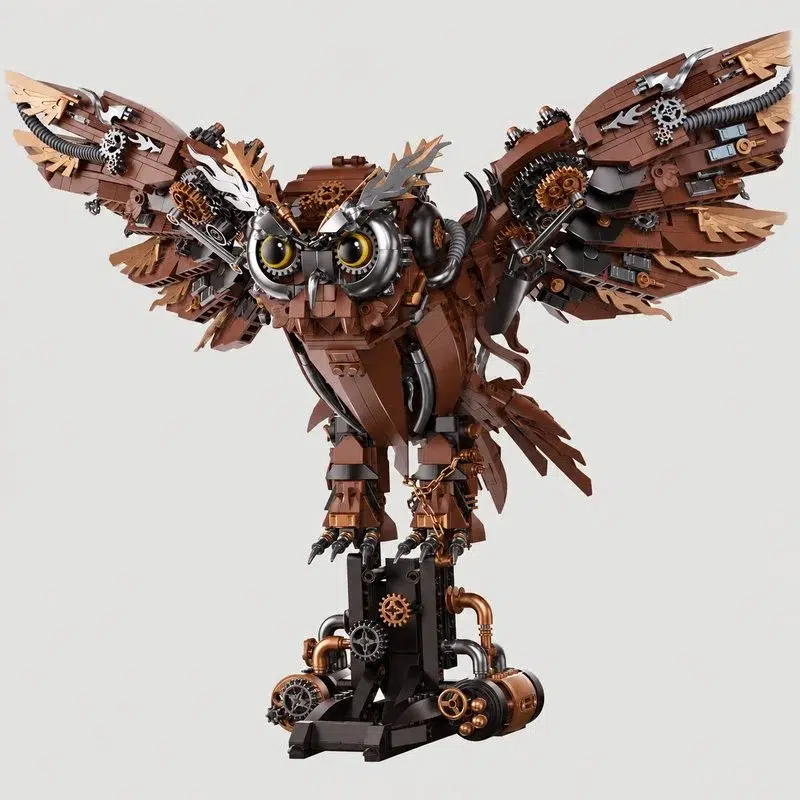 Steampunk Owl von CraftBrickWorks