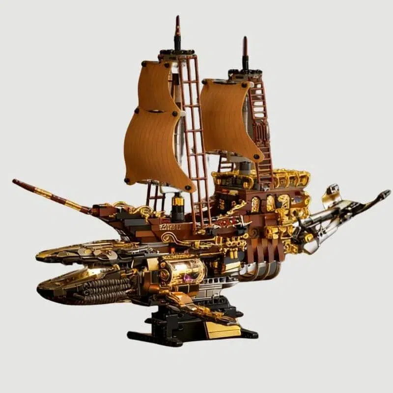 Steampunk Whale Ship von CraftBrickWorks